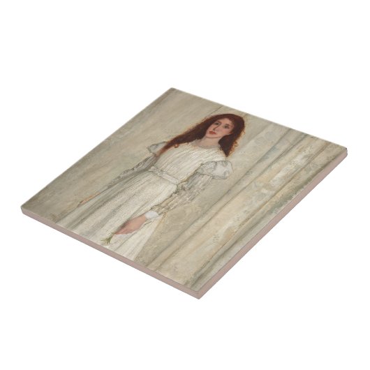 James Whistler - Symphony in White No. 1 Fliese (Seite)