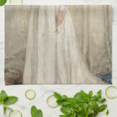 James Whistler - Symphony in White No. 1 Geschirrtuch (Gefaltet)