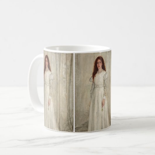 James Whistler - Symphony in White No. 1 Kaffeetasse (Vorderseite Links)