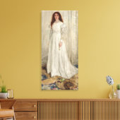 James Whistler - Symphony in White No. 1 Leinwanddruck (Insitu (Wohnzimmer))