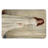 James Whistler - Symphony in White No. 1 Magnet (Horizontal)