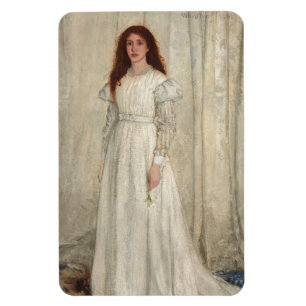 James Whistler - Symphony in White No. 1 Magnet