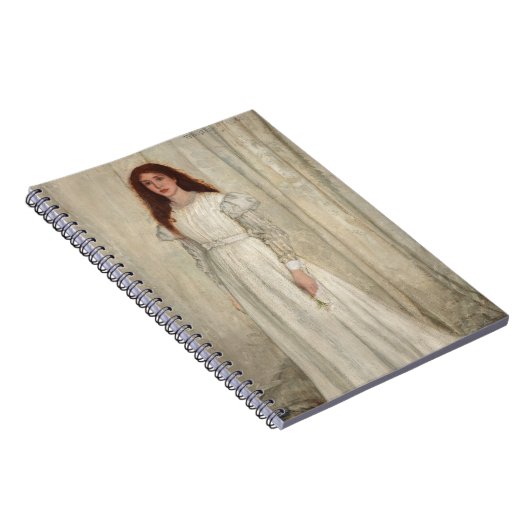 James Whistler - Symphony in White No. 1 Notizblock (Rechte Seite)