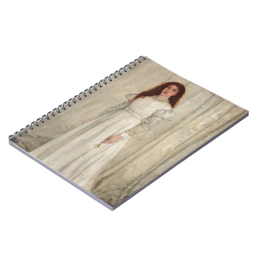 James Whistler - Symphony in White No. 1 Notizblock (Linke Seite)