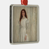 James Whistler - Symphony in White No. 1 Ornament Aus Metall (Rechts)
