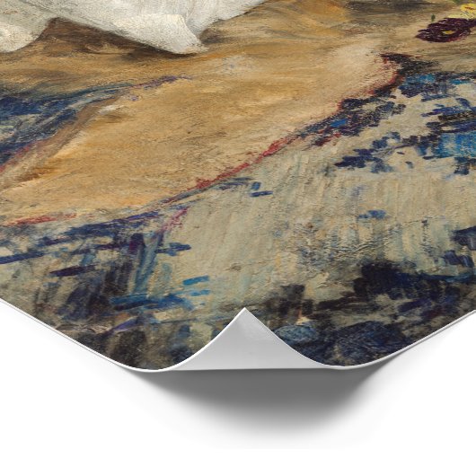 James Whistler - Symphony in White No. 1 Poster (Ecke)