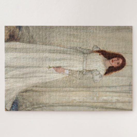James Whistler - Symphony in White No. 1 Puzzle (Horizontal)