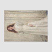 James Whistler - Symphony in White No. 1 Seidenpapier (Vorderseite)