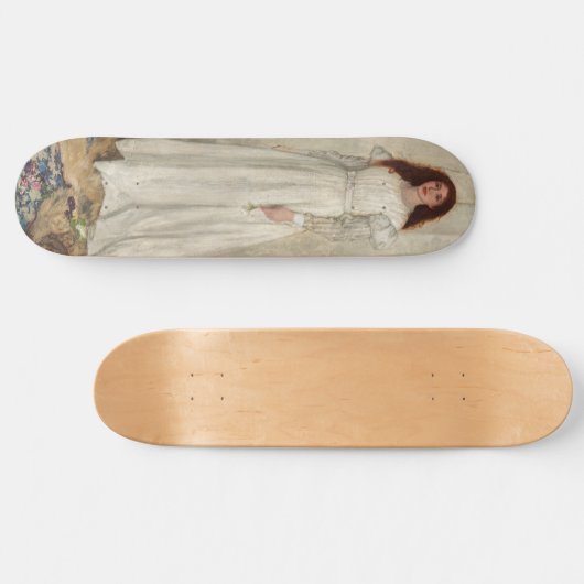 James Whistler - Symphony in White No. 1 Skateboard (Horizontal)