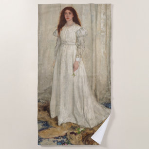James Whistler - Symphony in White No. 1 Strandtuch