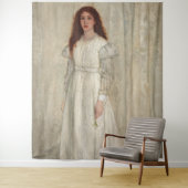 James Whistler - Symphony in White No. 1 Wandteppich (Beispiel)