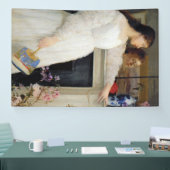 James Whistler - Symphony in White No. 2 Banner (Messe)