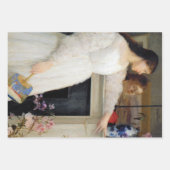 James Whistler - Symphony in White No. 2 Geschenkpapier Set (Vorderseite 2)