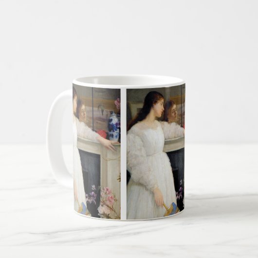 James Whistler - Symphony in White No. 2 Kaffeetasse (Vorderseite Links)
