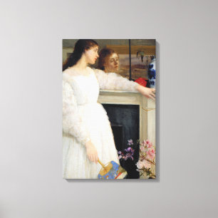 James Whistler - Symphony in White No. 2 Leinwanddruck