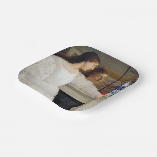 James Whistler - Symphony in White No. 2 Pappteller (Gewinkelt)