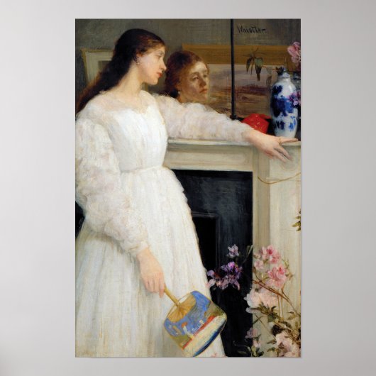 James Whistler - Symphony in White No. 2 Poster (Vorne)