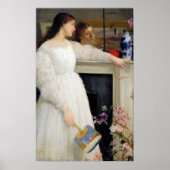 James Whistler - Symphony in White No. 2 Poster (Vorne)