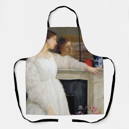 James Whistler - Symphony in White No. 2 Schürze (Vorderseite)