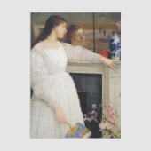 James Whistler - Symphony in White No. 2 Seidenpapier