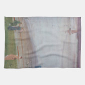 James Whistler - Variationen in Violet und Green Geschirrtuch (Horizontal)