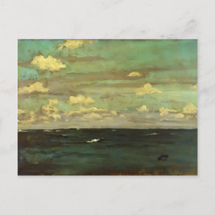 James Whistler - Violet und Silber - Das tiefe Mee Postkarte