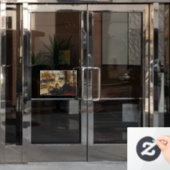 James Whistler - Wapping Fensteraufkleber (Büro Tür)