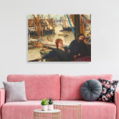 James Whistler - Wapping Leinwanddruck (Insitu (Wohnzimmer))