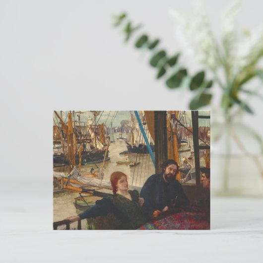 James Whistler - Wapping Postkarte (Stehend Vorderseite)