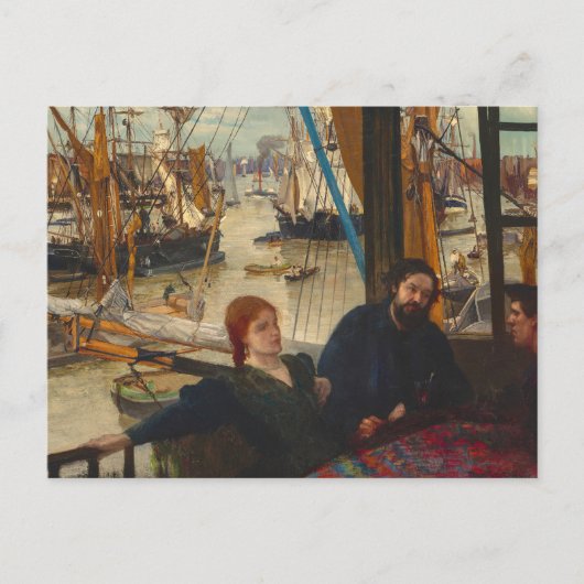 James Whistler - Wapping Postkarte (Vorderseite)