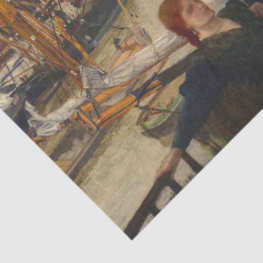 James Whistler - Wapping Seidenpapier (Ausschnitt)