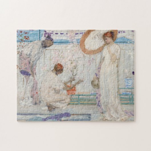 James Whistler - White Symphony, Three Girls Puzzle (Horizontal)