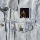 James Whistler Zitat "Ich sage dir" Button (Beispiel)