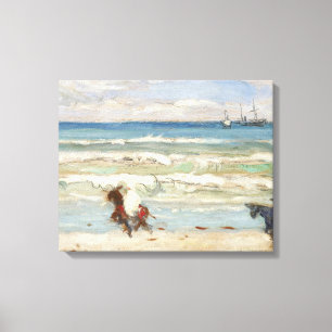 James Wilson Morrice - Beach Scene, Tangier Leinwanddruck