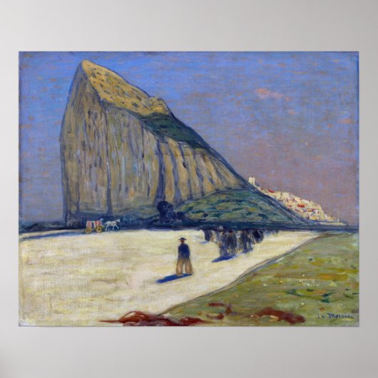 James Wilson Morrice Gibraltar Poster (Vorne)