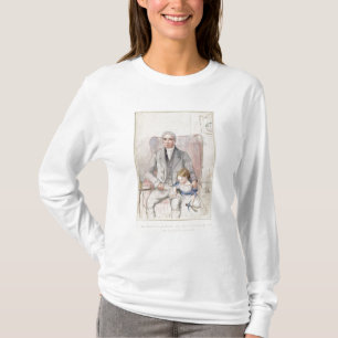 James Wyatt mit seinem Grandaughter Mary, älteste T-Shirt