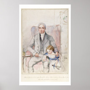 James Wyatt mit seiner Großmutter Mary, dem ältest Poster
