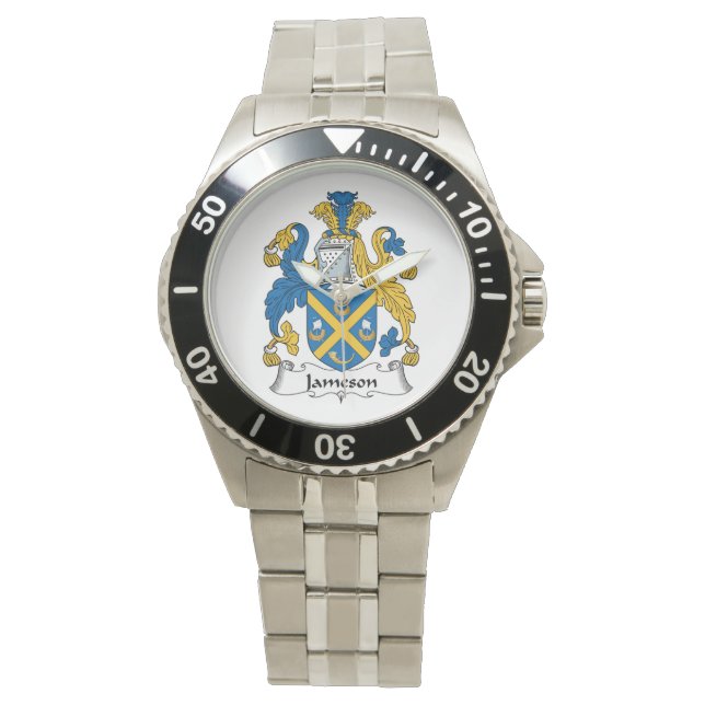 Jameson Familienwappen Armbanduhr (Vorderseite)