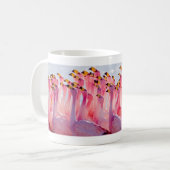 James's Flamingos Kaffeetasse (Vorderseite Links)