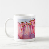 James's Flamingos Kaffeetasse (Links)