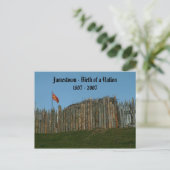 Jamestown - Geburt einer Nation, 1607 - 2007 Postkarte (Stehend Vorderseite)