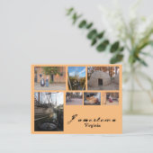 Jamestown (Jungfrau) Postkarte (Stehend Vorderseite)
