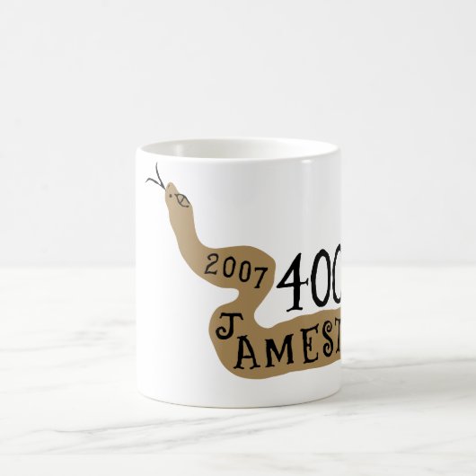 Jamestown Klapperschlangen-Tasse Kaffeetasse (Mittel)