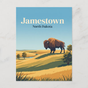 Jamestown, North Dakota Postkarte