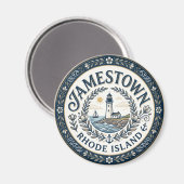 Jamestown Rhode Island Magnet (Vorderseite/Rückseite)