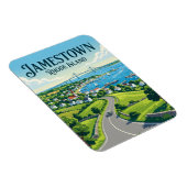 Jamestown Rhode Island Magnet (Rechte Seite)
