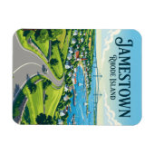 Jamestown Rhode Island Magnet (Horizontal)