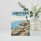 Jamestown, Rhode Island Postkarte (Stehend Vorderseite)
