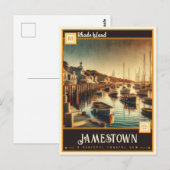Jamestown, Rhode Island | VINTAG Postkarte (Vorne/Hinten)