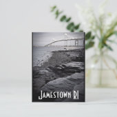 Jamestown RI Postkarte (Stehend Vorderseite)